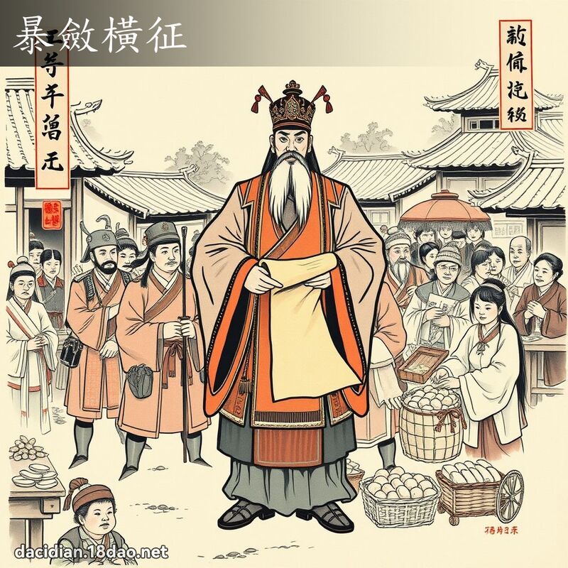 暴斂橫征 配图