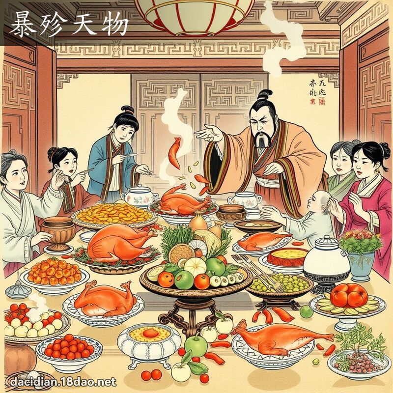 暴殄天物 配图