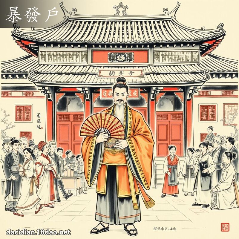 暴發戶 配图