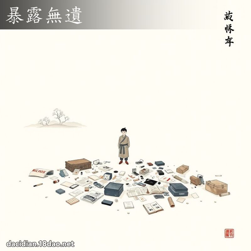 暴露无遗 配图