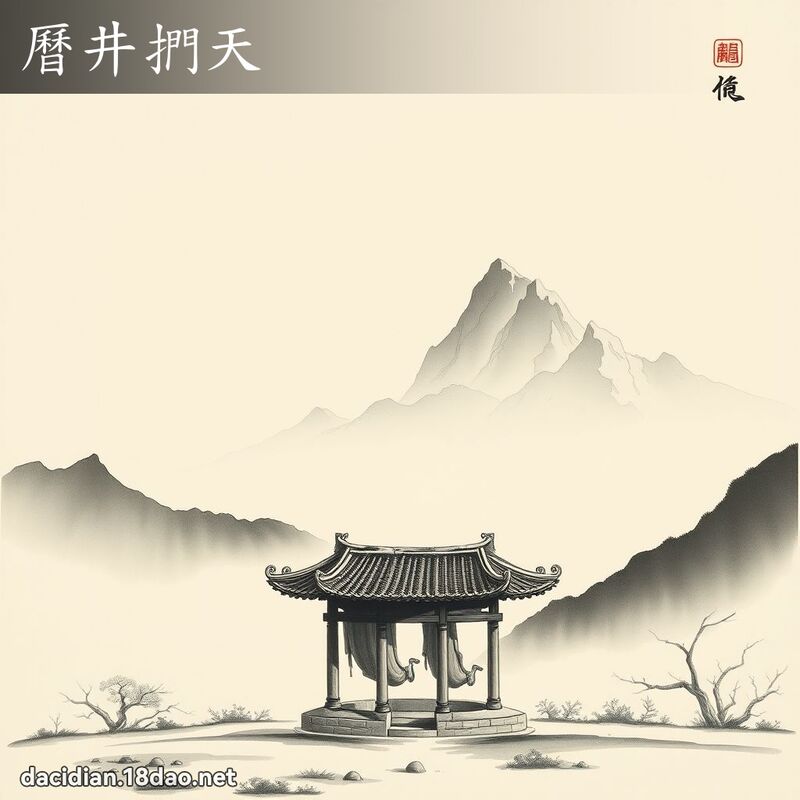 历井捫天 配图