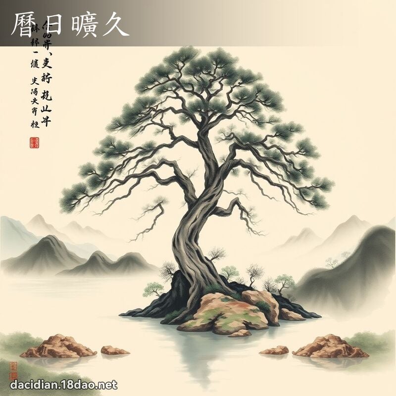 历日旷久 配图