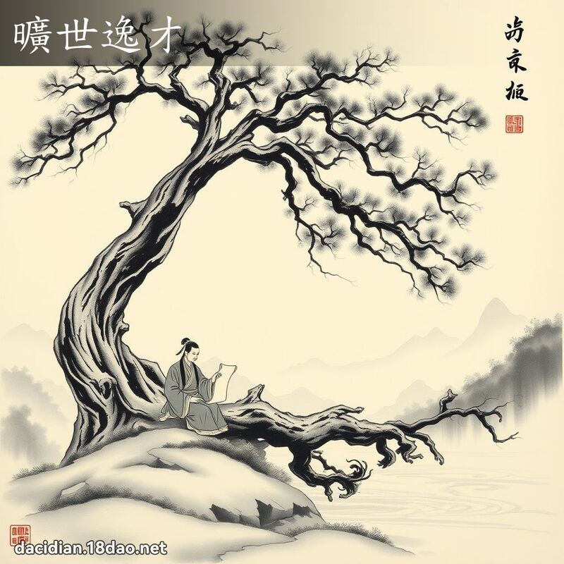 旷世逸才 配图