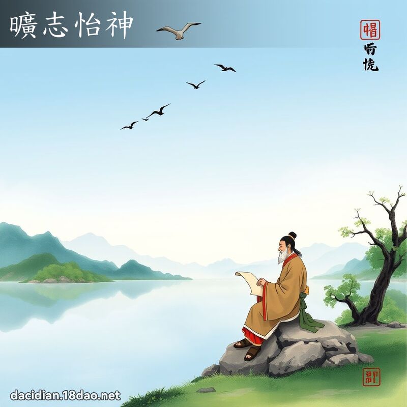 旷志怡神 配图