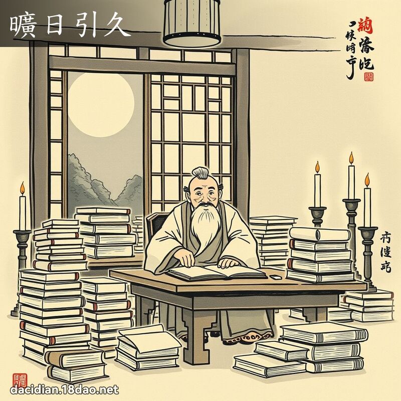 旷日引久 配图