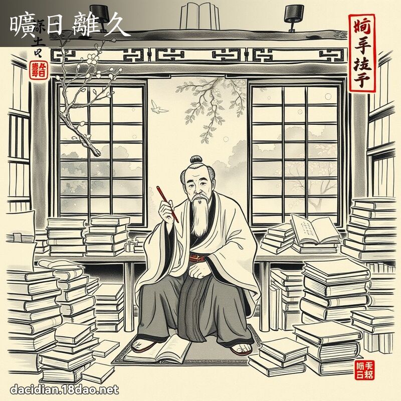 旷日离久 配图