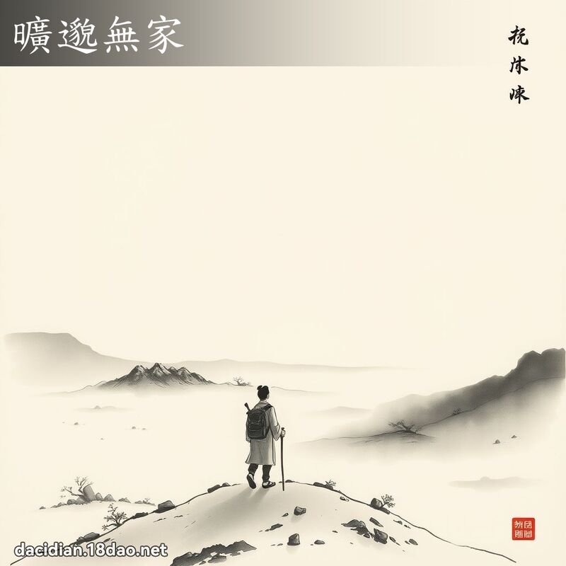 旷邈无家 配图