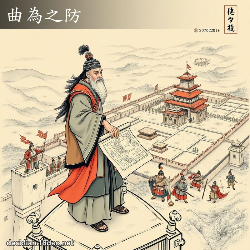 曲为之防 配图