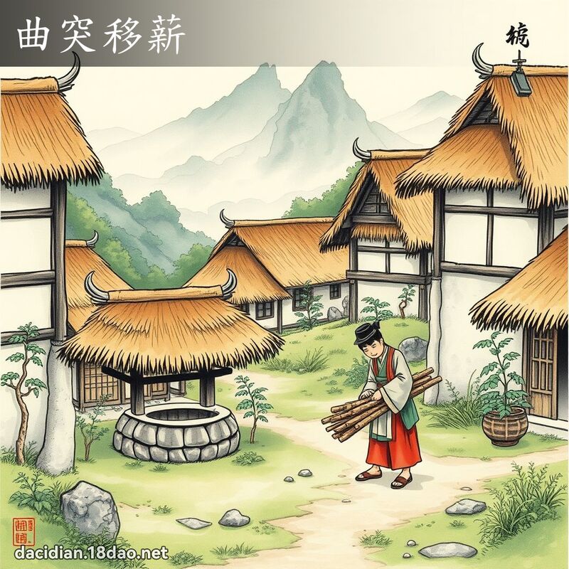 曲突移薪 配图