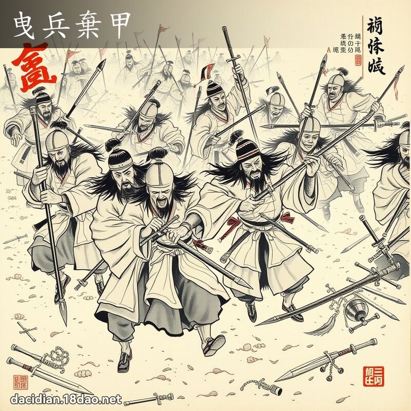 曳兵棄甲 配图