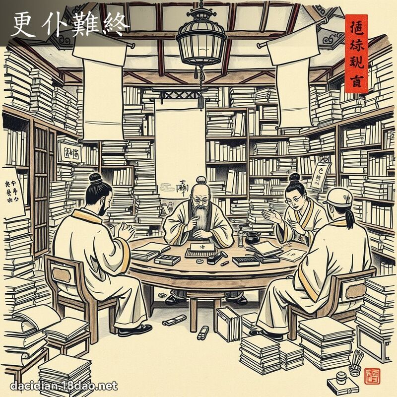 更仆難終 配图