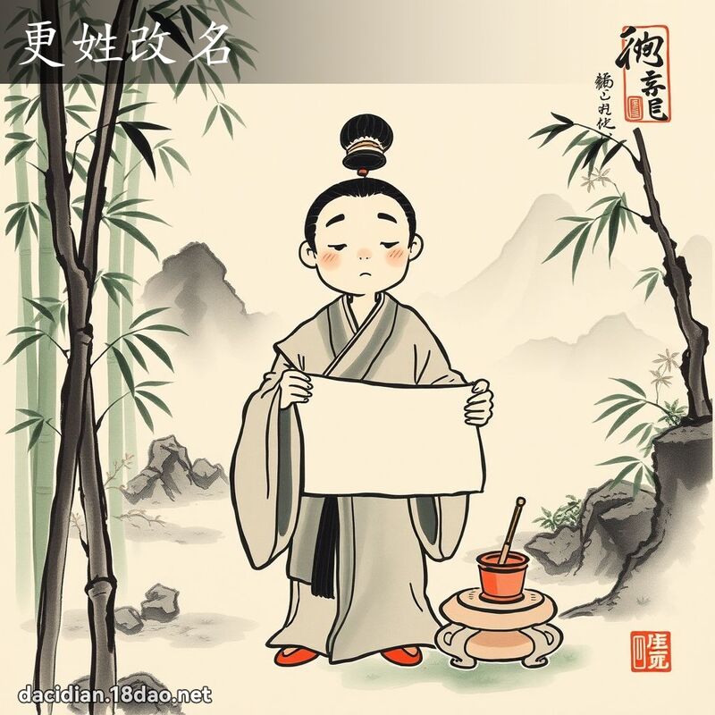 更姓改名 配图
