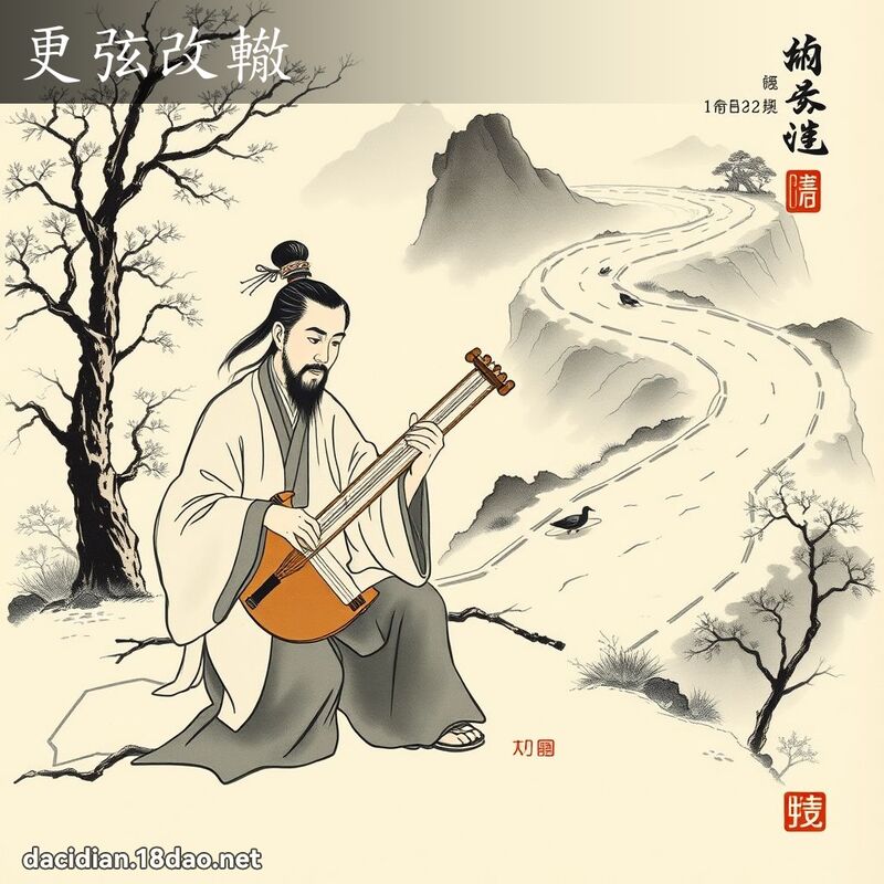 更弦改轍 配图