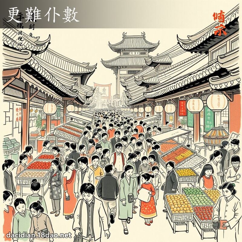 更難仆數 配图