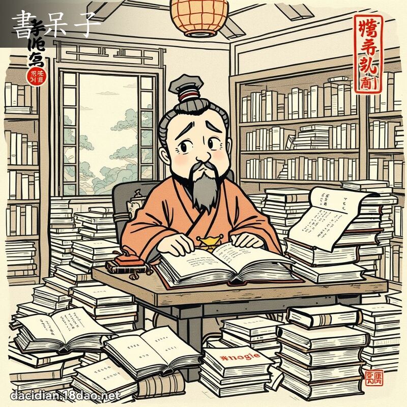 書呆子 配图