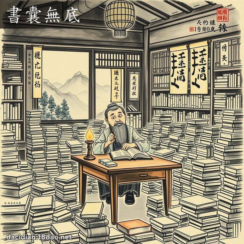 書囊無底 配图