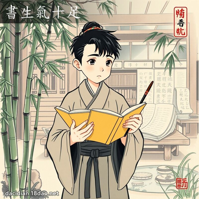 書生氣十足 配图