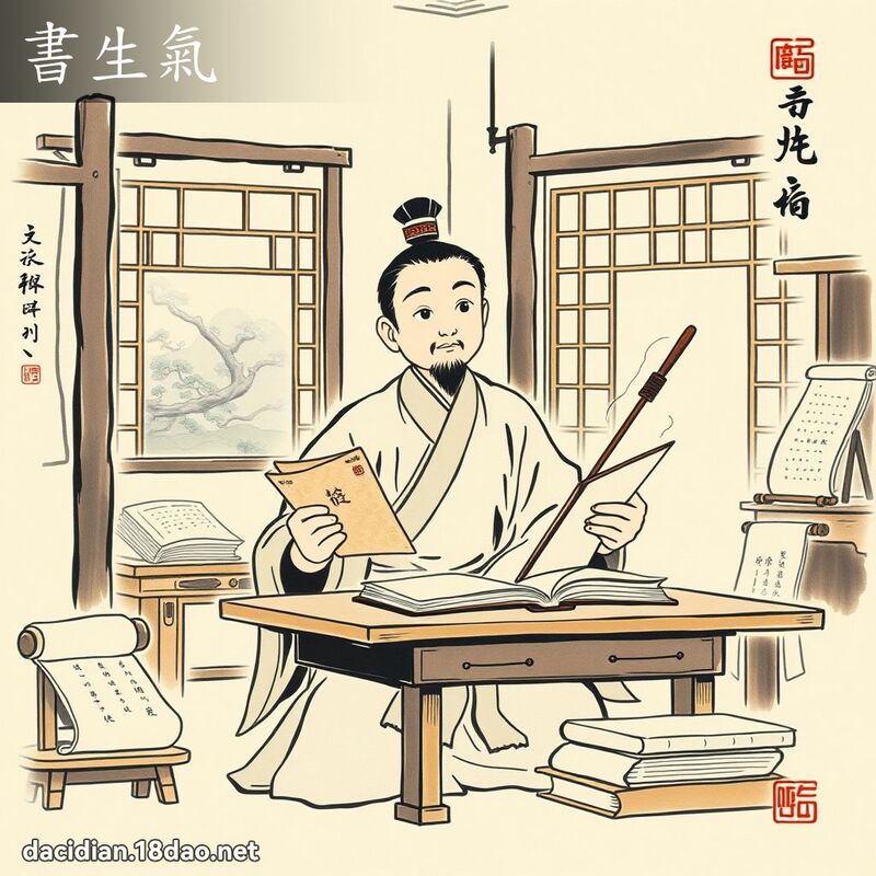 書生氣 配图
