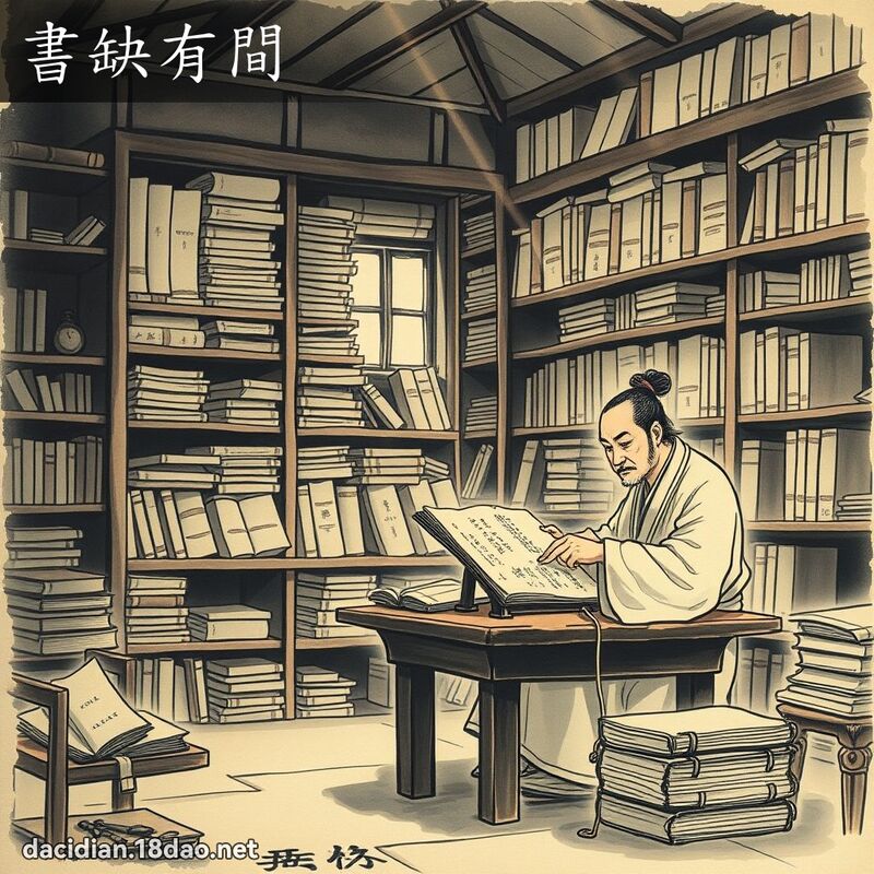 書缺有間 配图