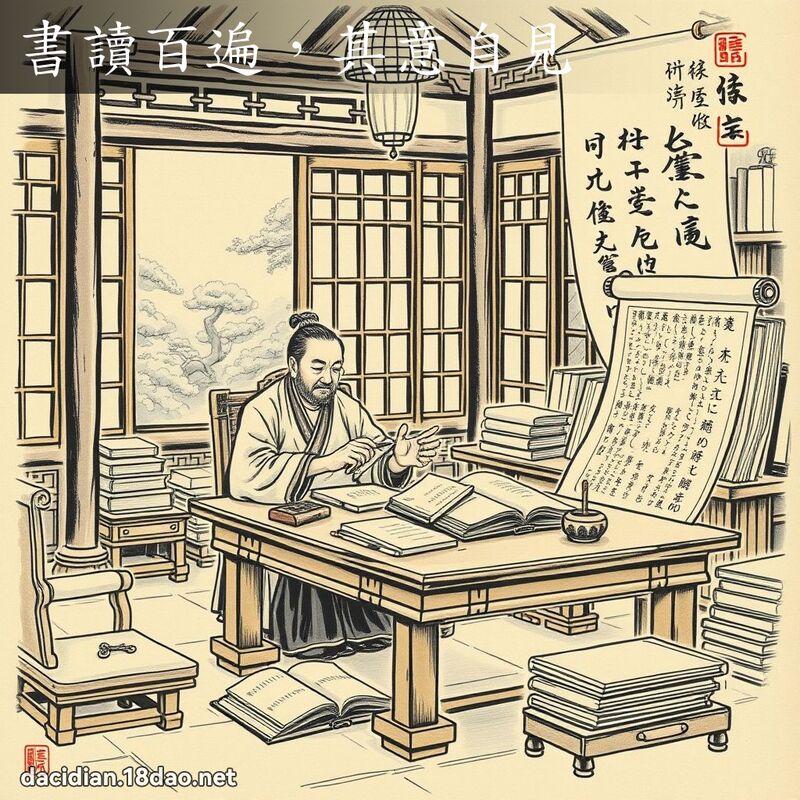 書讀百遍,其意自見 配图