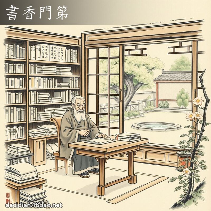 書香門第 配图