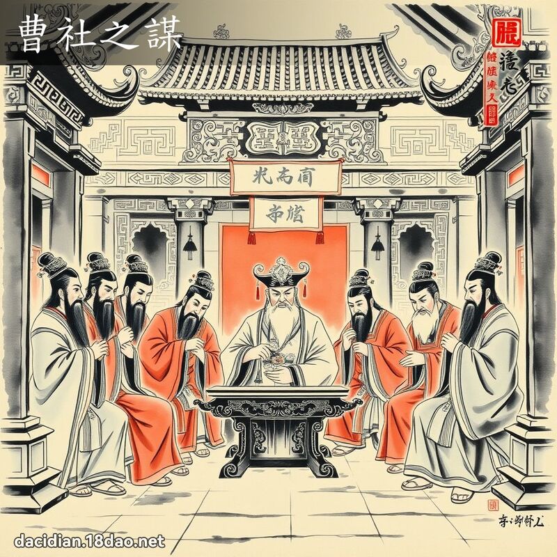 曹社之謀 配图