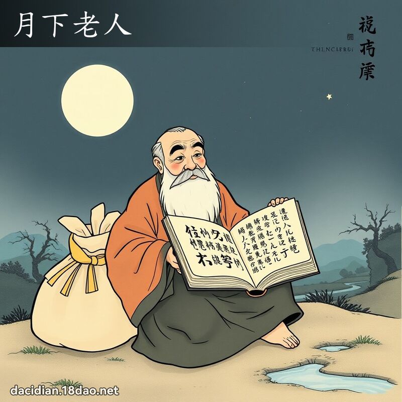 月下老人 配图