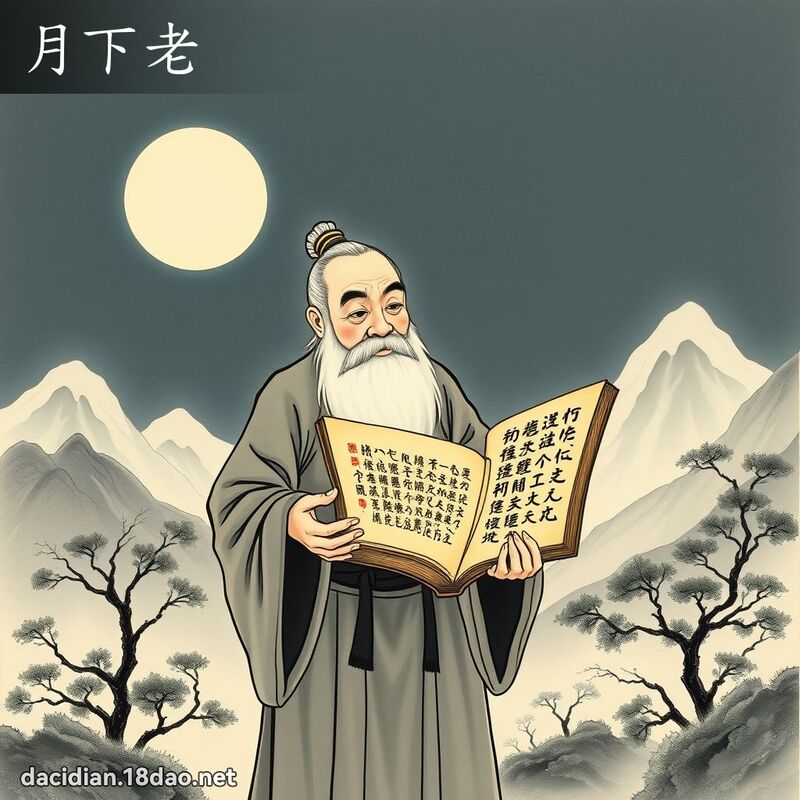 月下老 配图