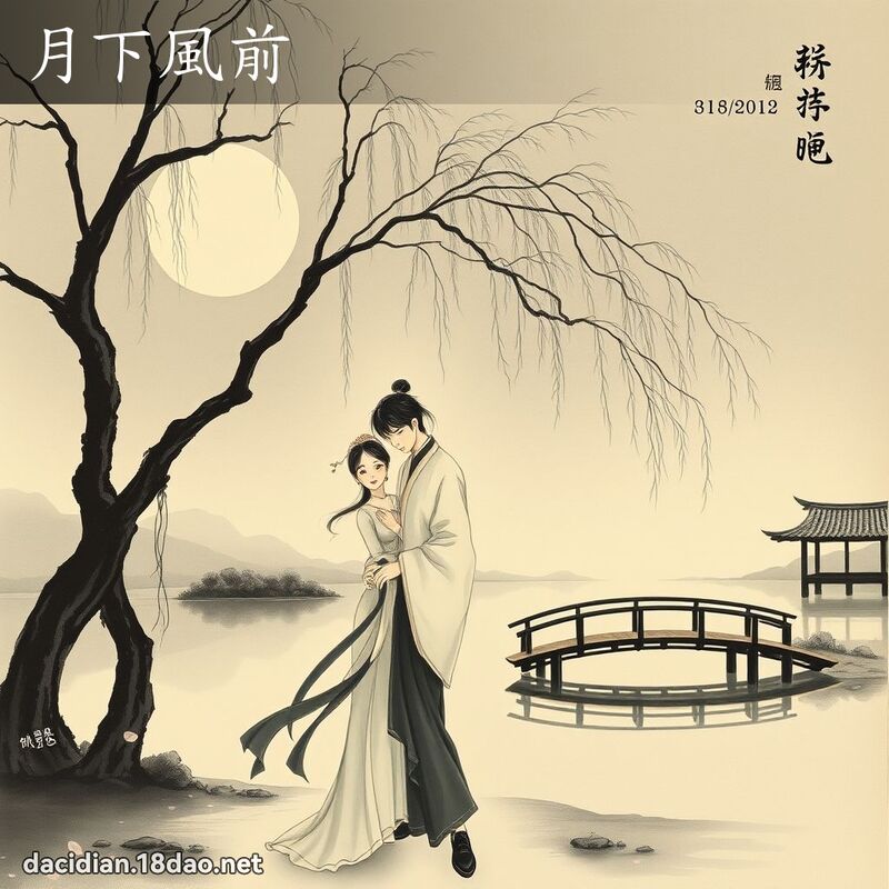 月下風前 配图