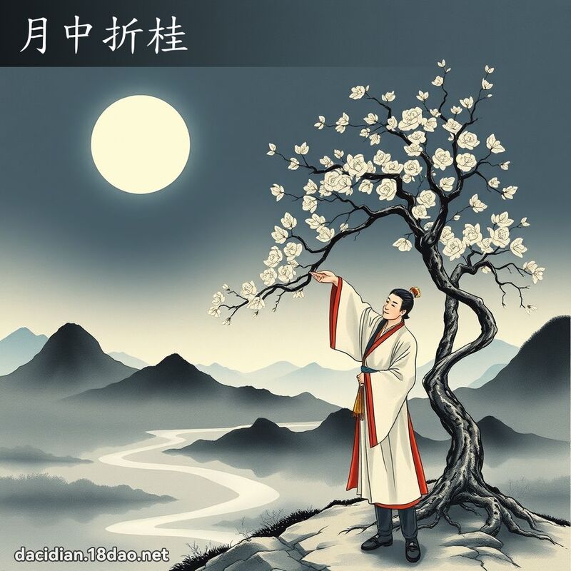 月中折桂 配图