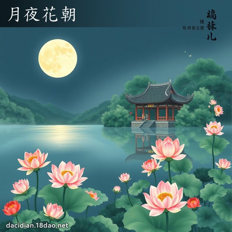 月夜花朝 配图
