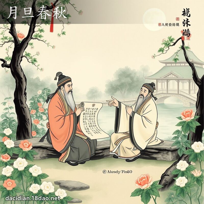月旦春秋 配图