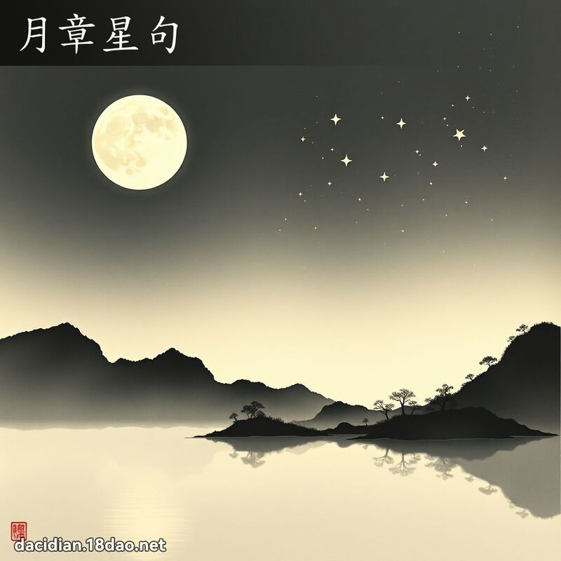 月章星句 配图