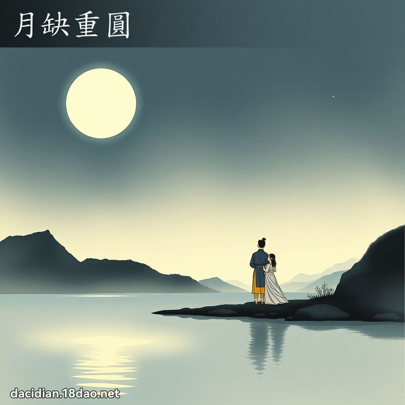 月缺重圓 配图