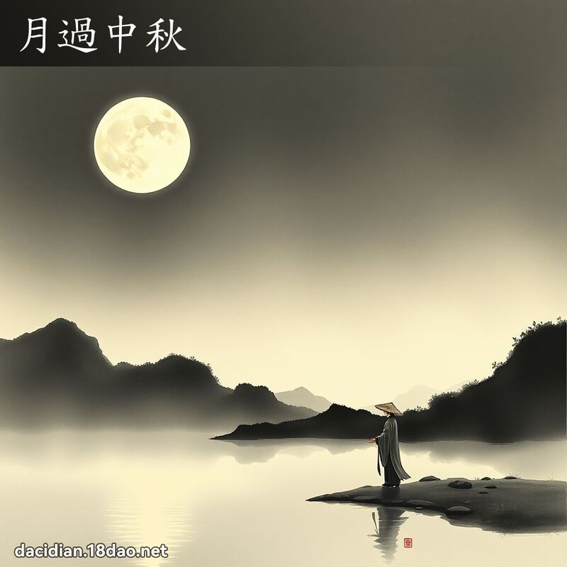 月過中秋 配图