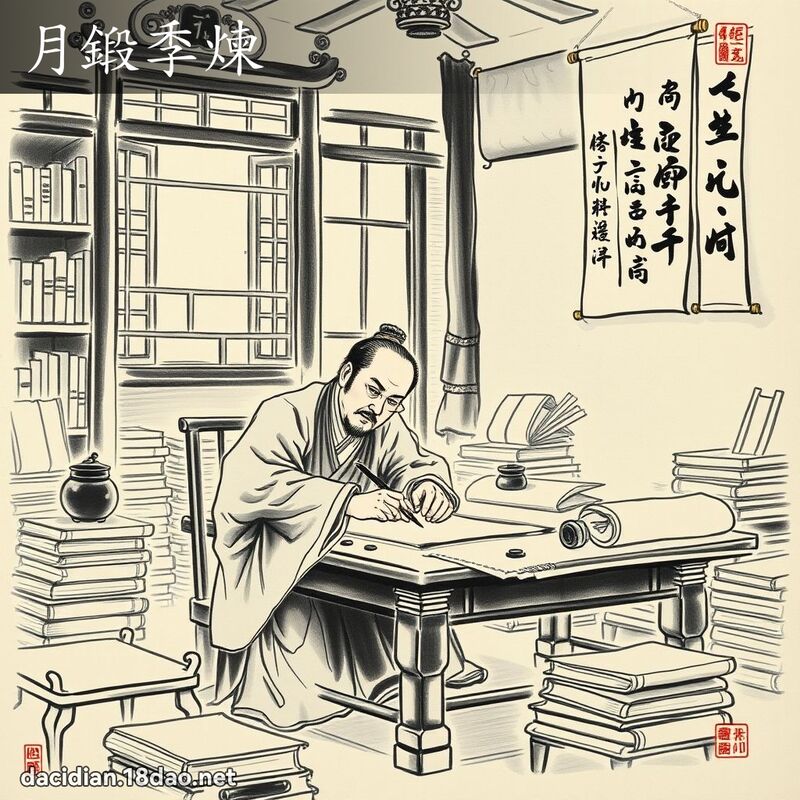 月鍛季煉 配图