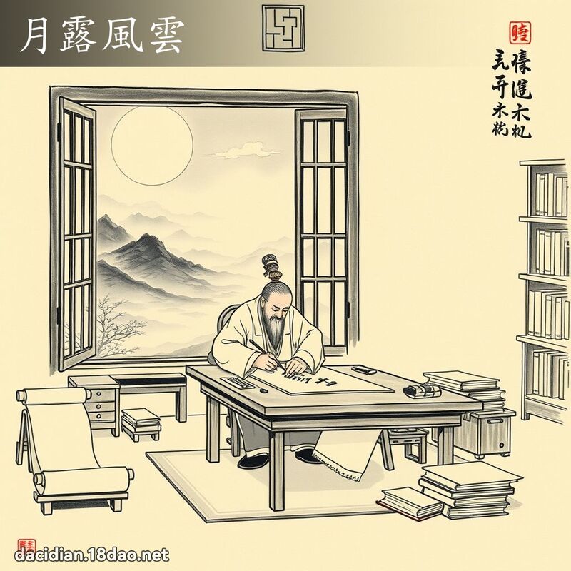 月露風雲 配图