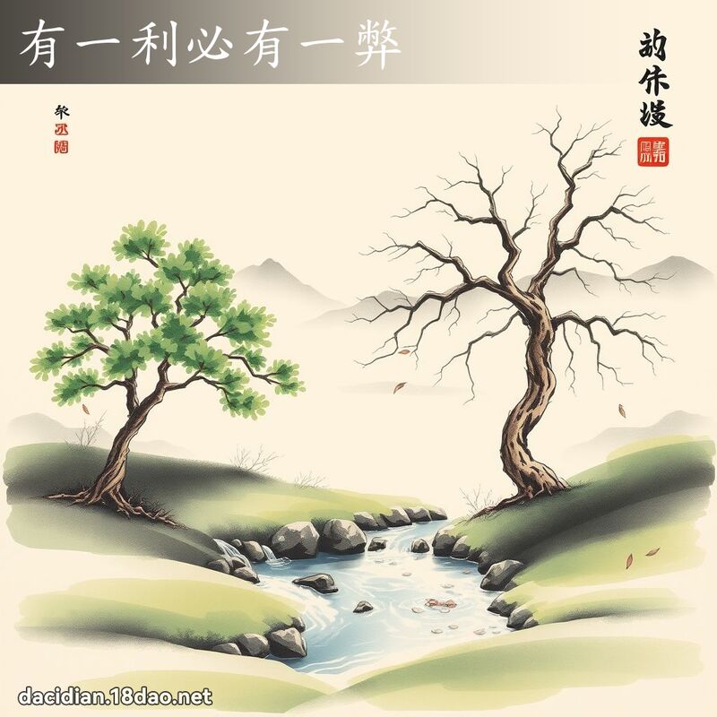 有一利必有一弊 配图