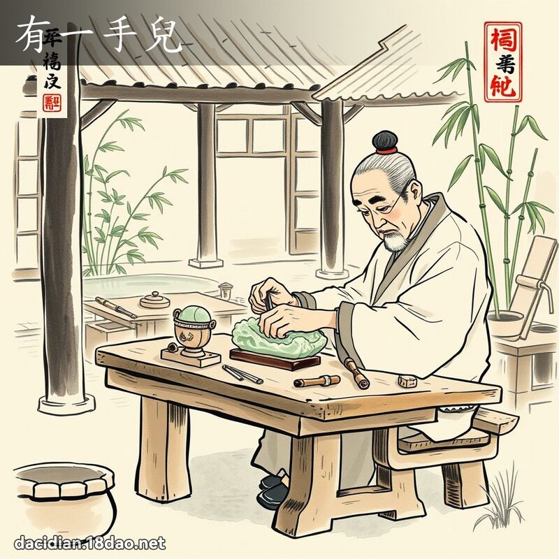 有一手兒 配图