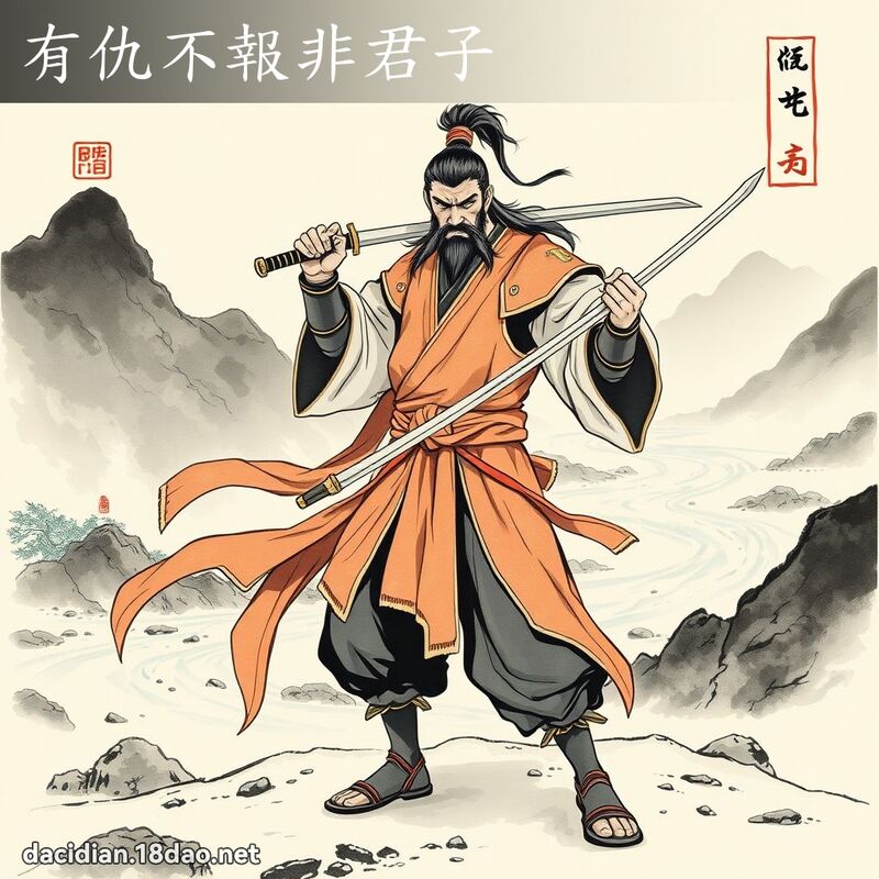 有仇不報非君子 配图