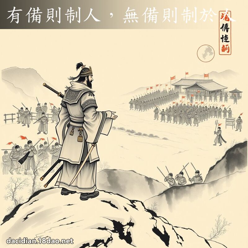 有備則制人,無備則制於人 配图