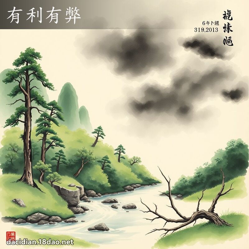 有利有弊 配图