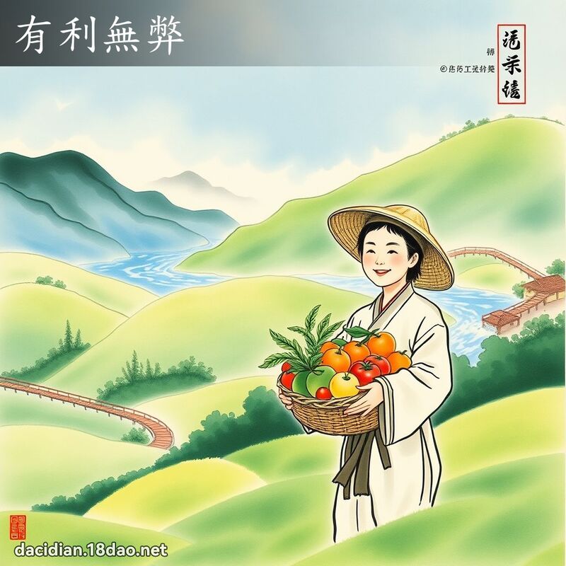 有利無弊 配图