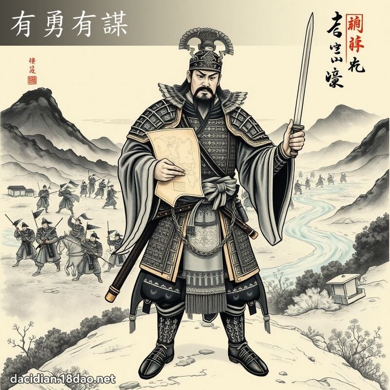 有勇有謀 配图