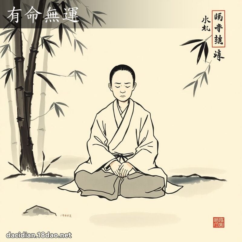 有命无运 配图