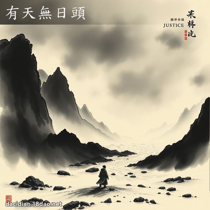 有天无日头 配图