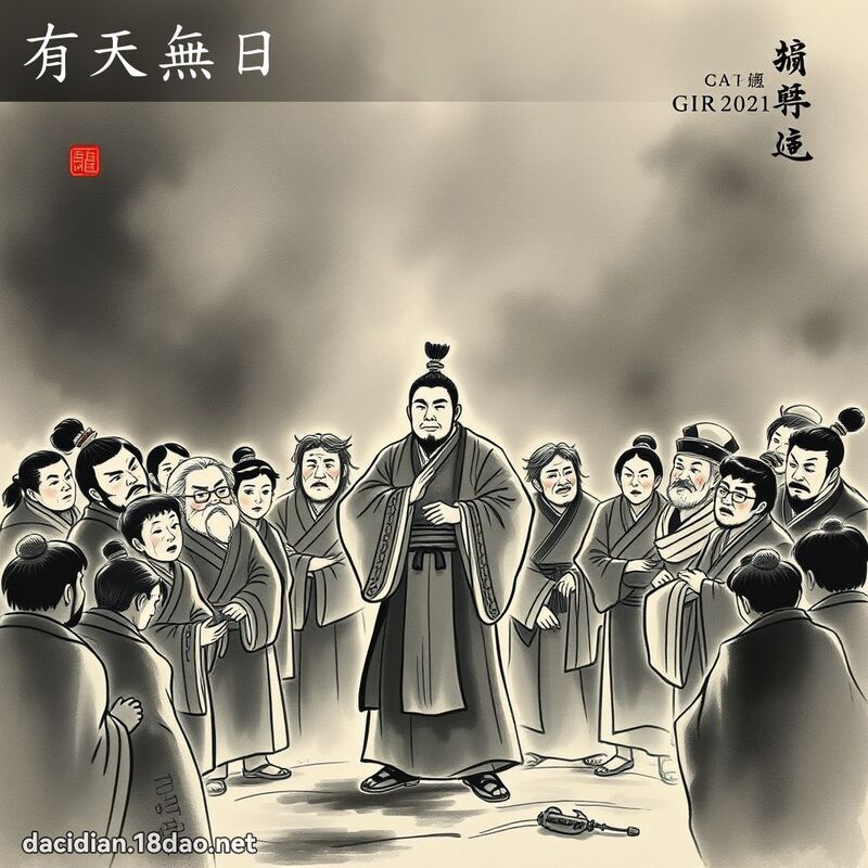 有天无日 配图