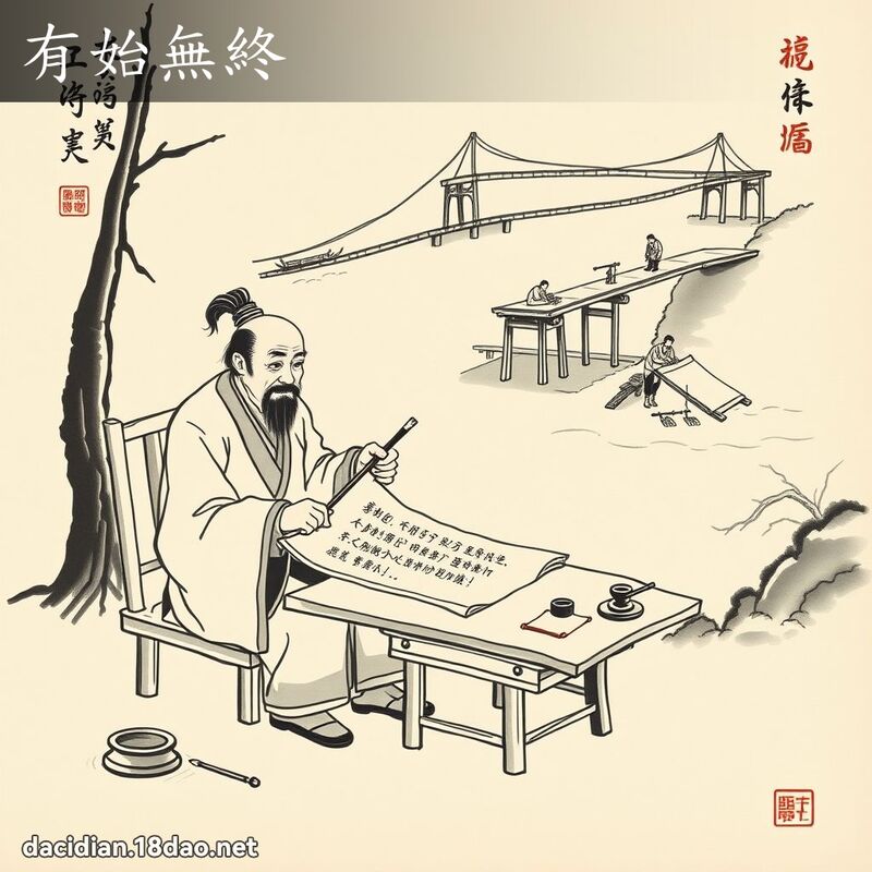 有始无终 配图