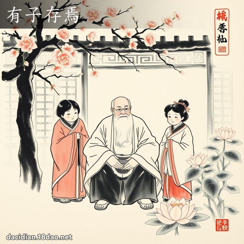 有子存焉 配图