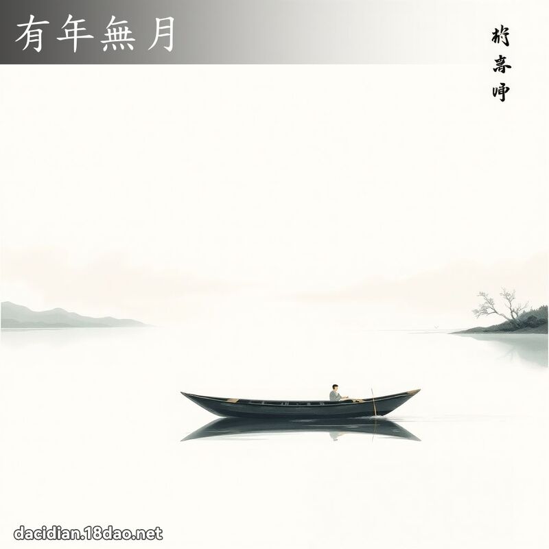 有年无月 配图